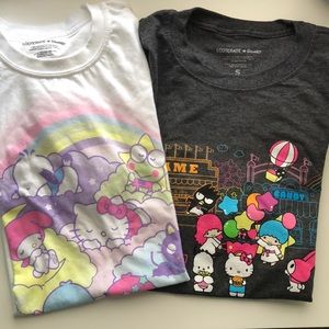 🆕 Sanrio Lootcrate T-Shirts (x2) Bundle